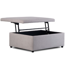Plaza Storage Ottoman